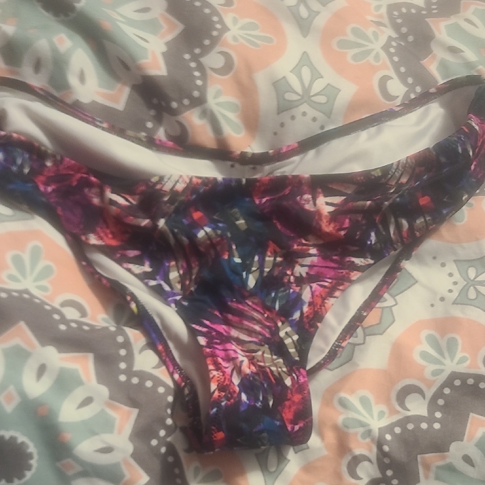 PINK Victoria's Secret Multicolor Bikini Bottom
